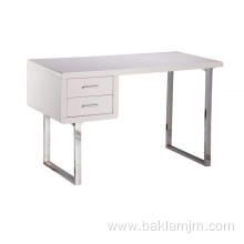 Multifunction desk with metal leg